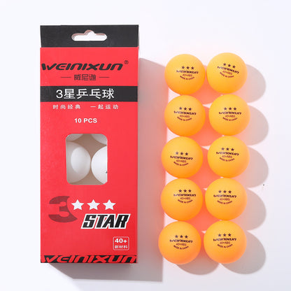 3 Star Ping Pong Balls- 10 Pack