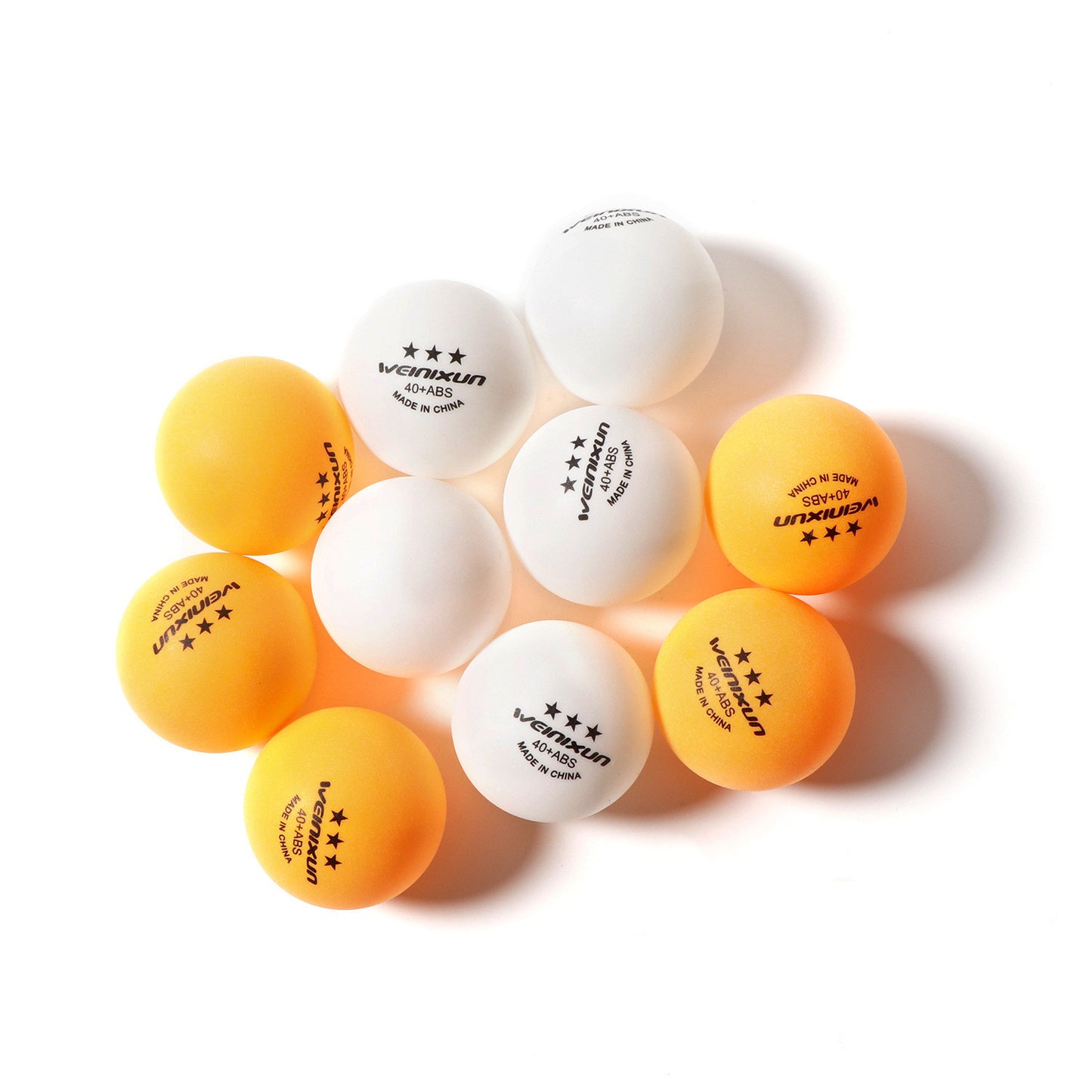 3 Star Ping Pong Balls- 10 Pack