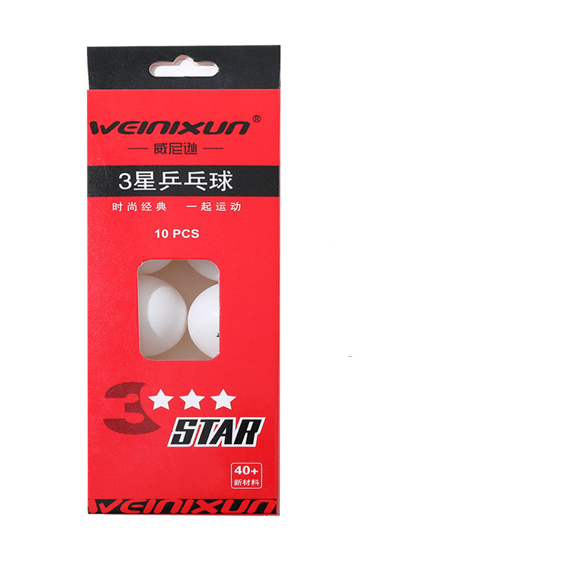 3 Star Ping Pong Balls- 10 Pack